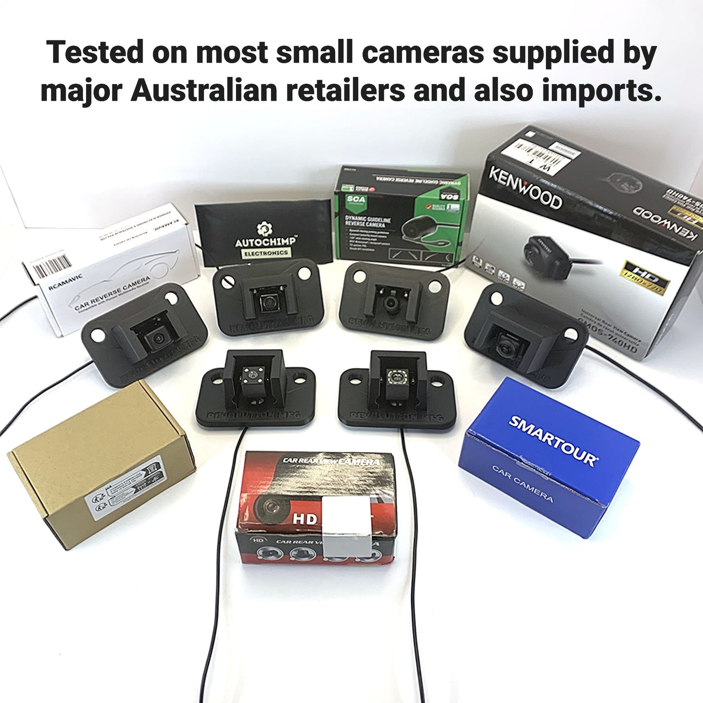 Toyota Landcruiser 70 Series Rear-View/Reverse Camera Mount