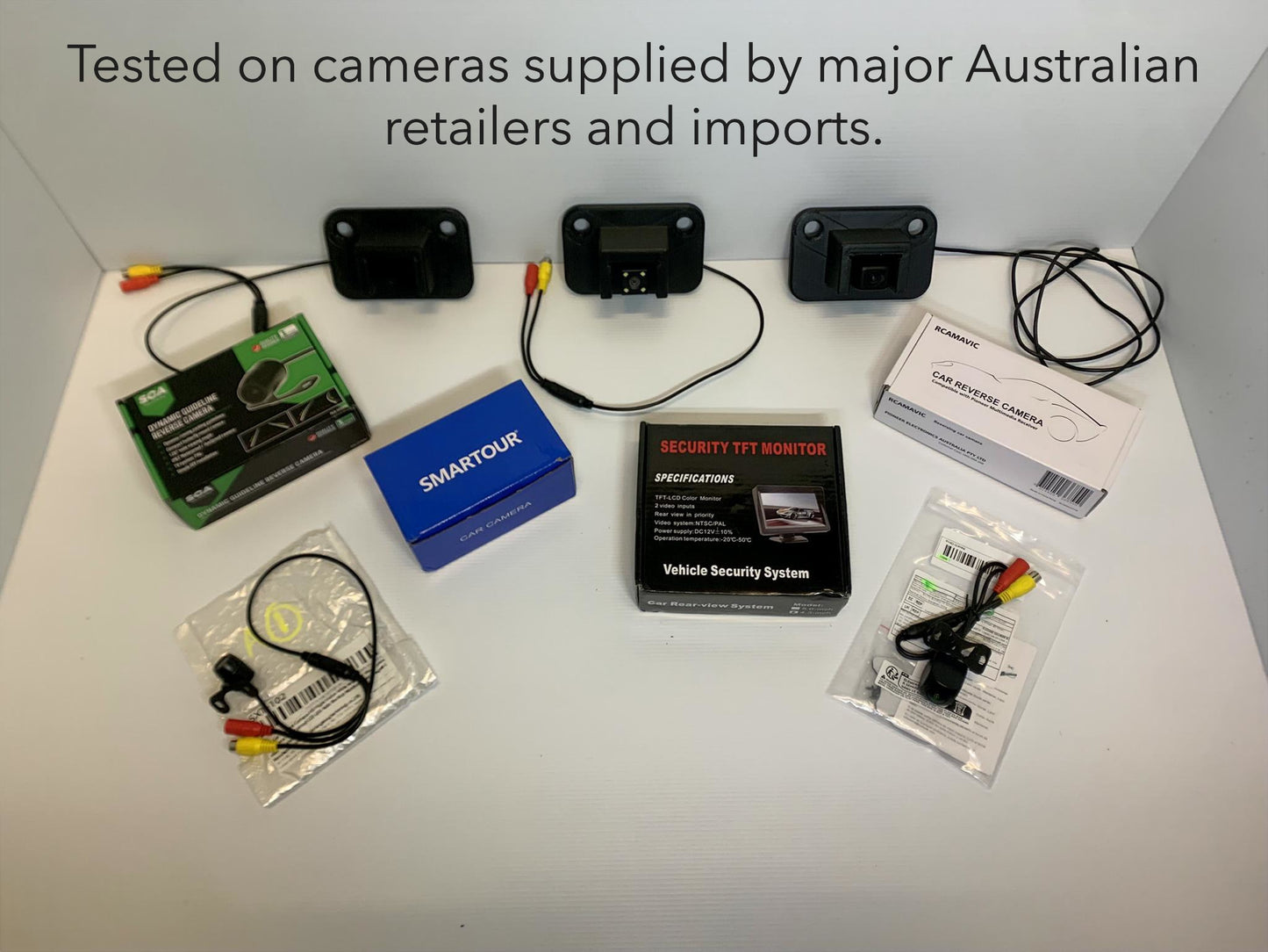 Toyota Landcruiser 70 Series Rear-View/Reverse Camera Mount