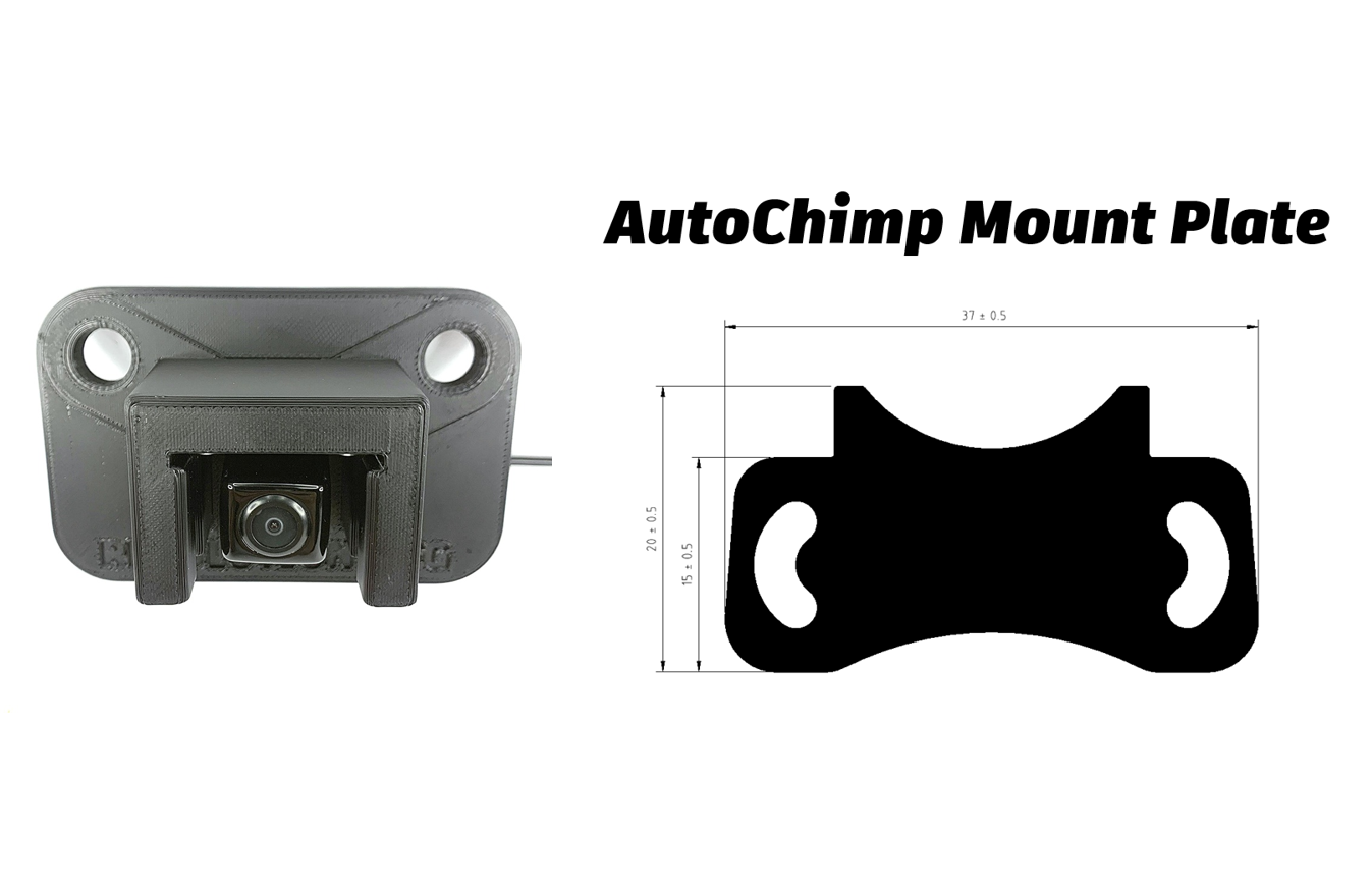 Toyota Landcruiser 70 Series Rear-View/Reverse Camera Mount