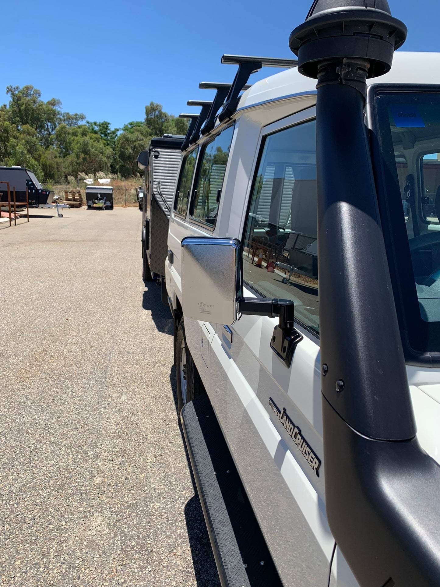 STUMPYS - 70 Series Landcruiser Towing Mirror Extensions (PAIR)