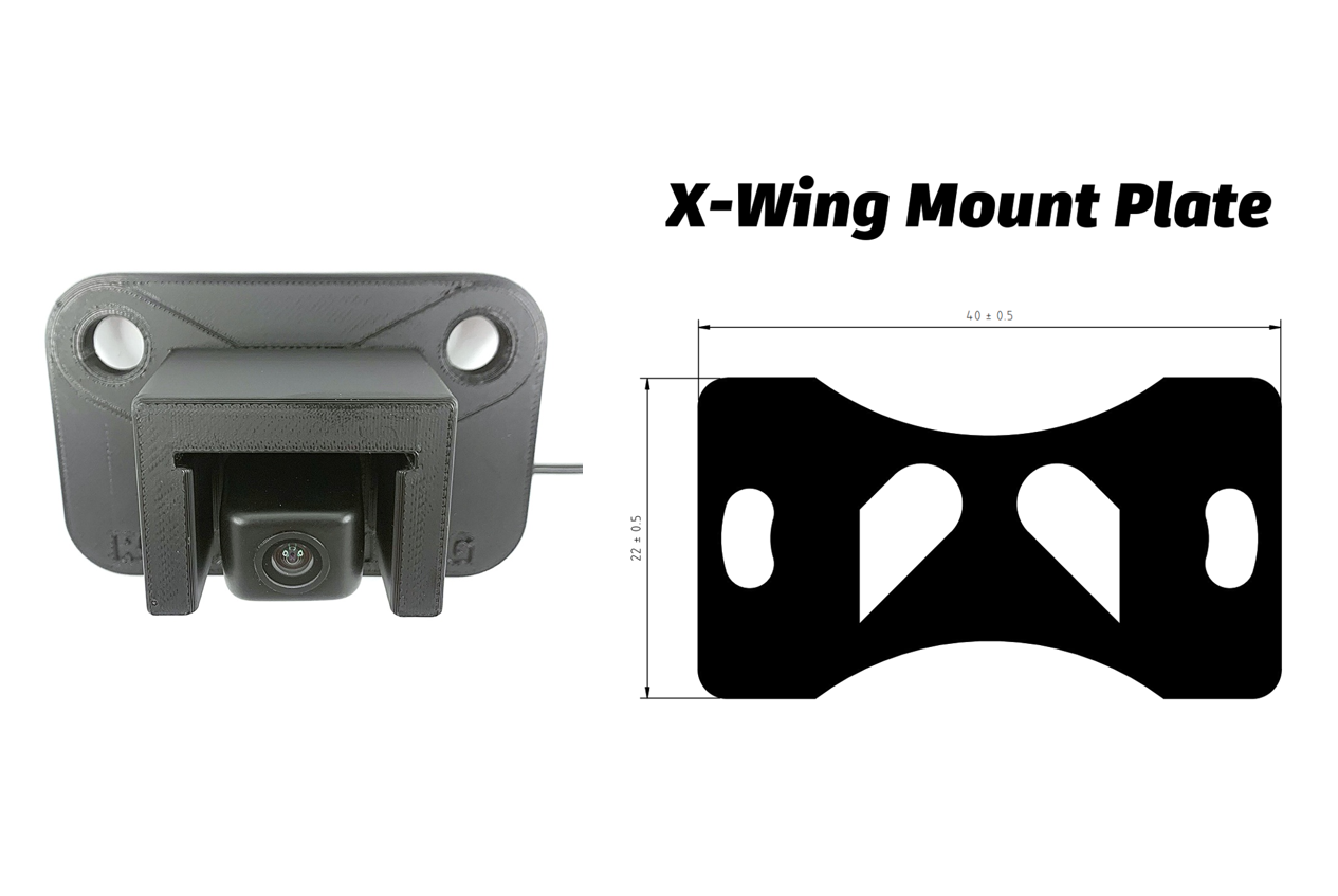 Toyota Landcruiser 70 Series Rear-View/Reverse Camera Mount